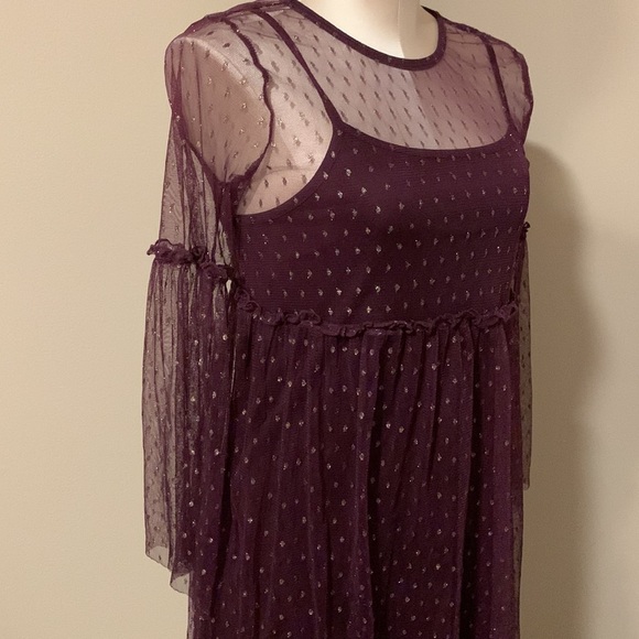 ART Class Girl Dress Size L (10-12). Sheer with Lining- Like New Dress. - Picture 4 of 11